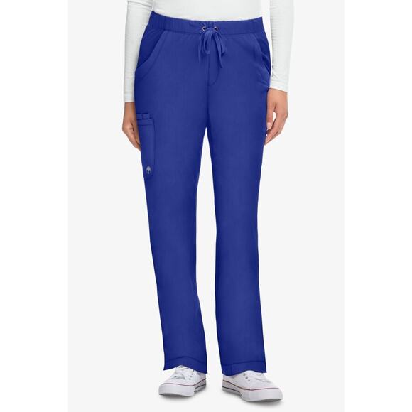 Healing Hands HH Works Sz Small Petite Rebecca Drawstring Flare Scrub Pants 9560 - Picture 1 of 7